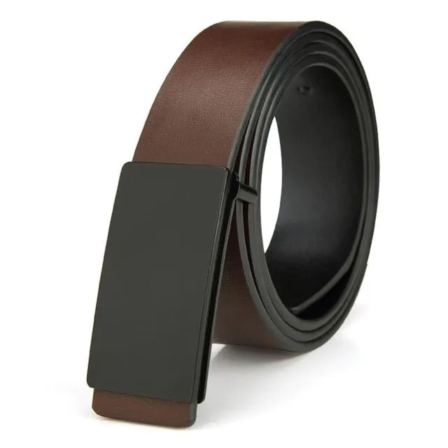 West Louis Fashion Design Solid Belts For Men