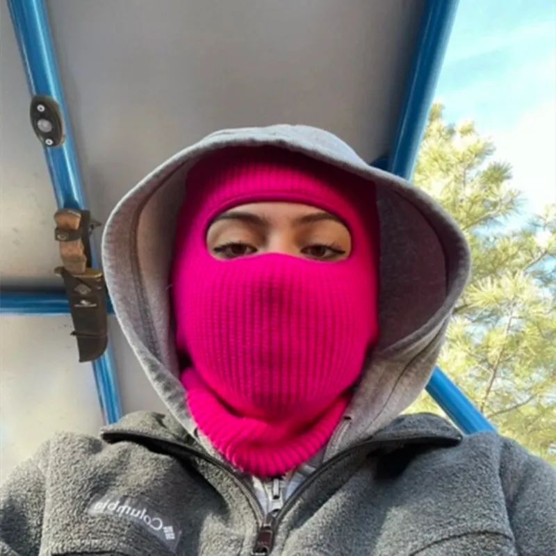 Windproof Knit Hat Winter Warm Caps