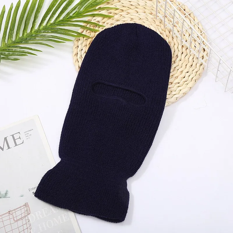 Windproof Knit Hat Winter Warm Caps