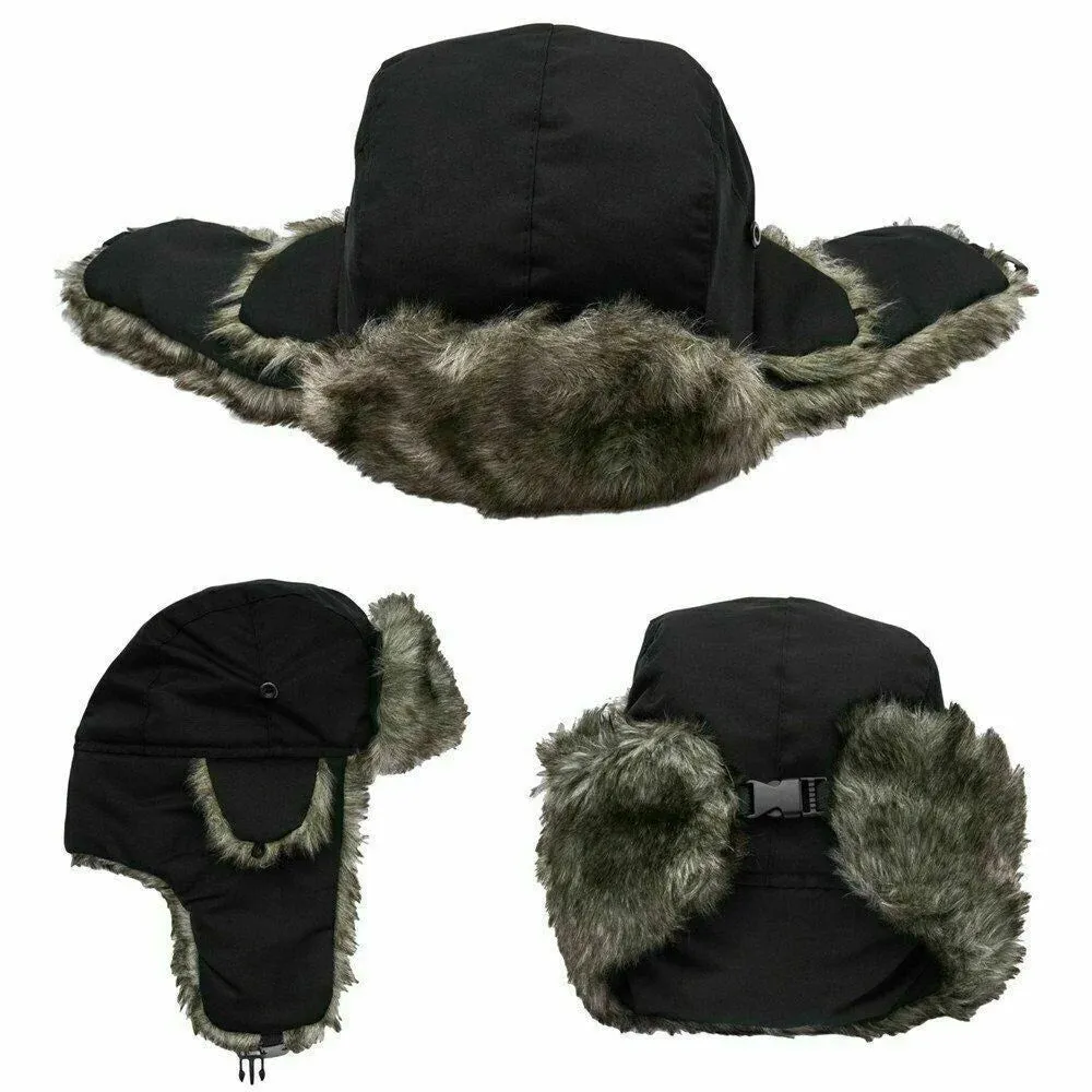 Winter Trapper Aviator Trooper Earflap Hat