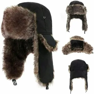 Winter Trapper Aviator Trooper Earflap Hat