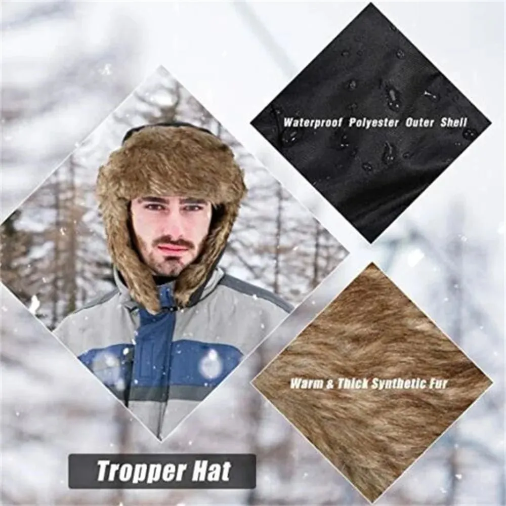 Winter Trapper Aviator Trooper Earflap Hat