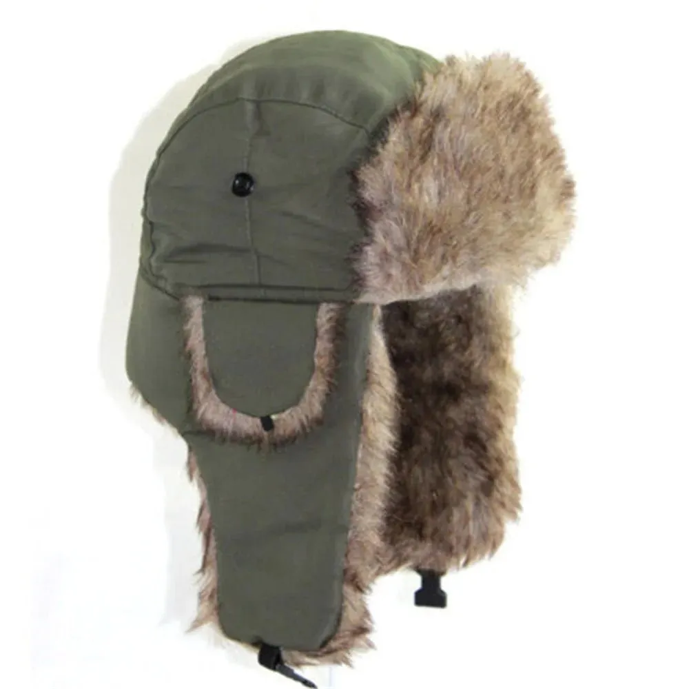 Winter Trapper Aviator Trooper Earflap Hat