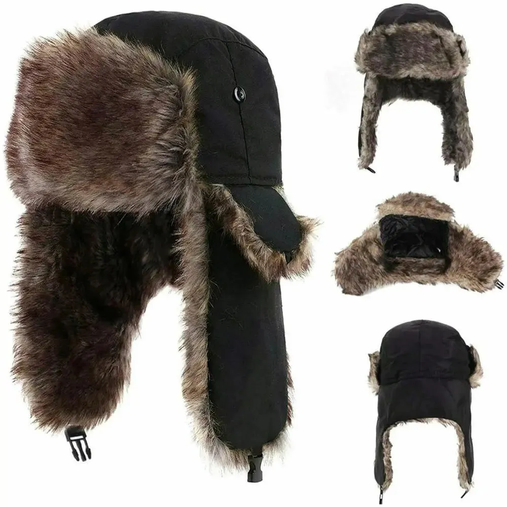 Winter Trapper Aviator Trooper Earflap Hat