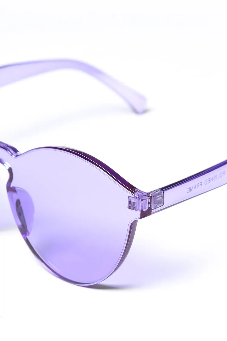 Yhf Los Angeles BLK Exclusive Sunglasses Purple
