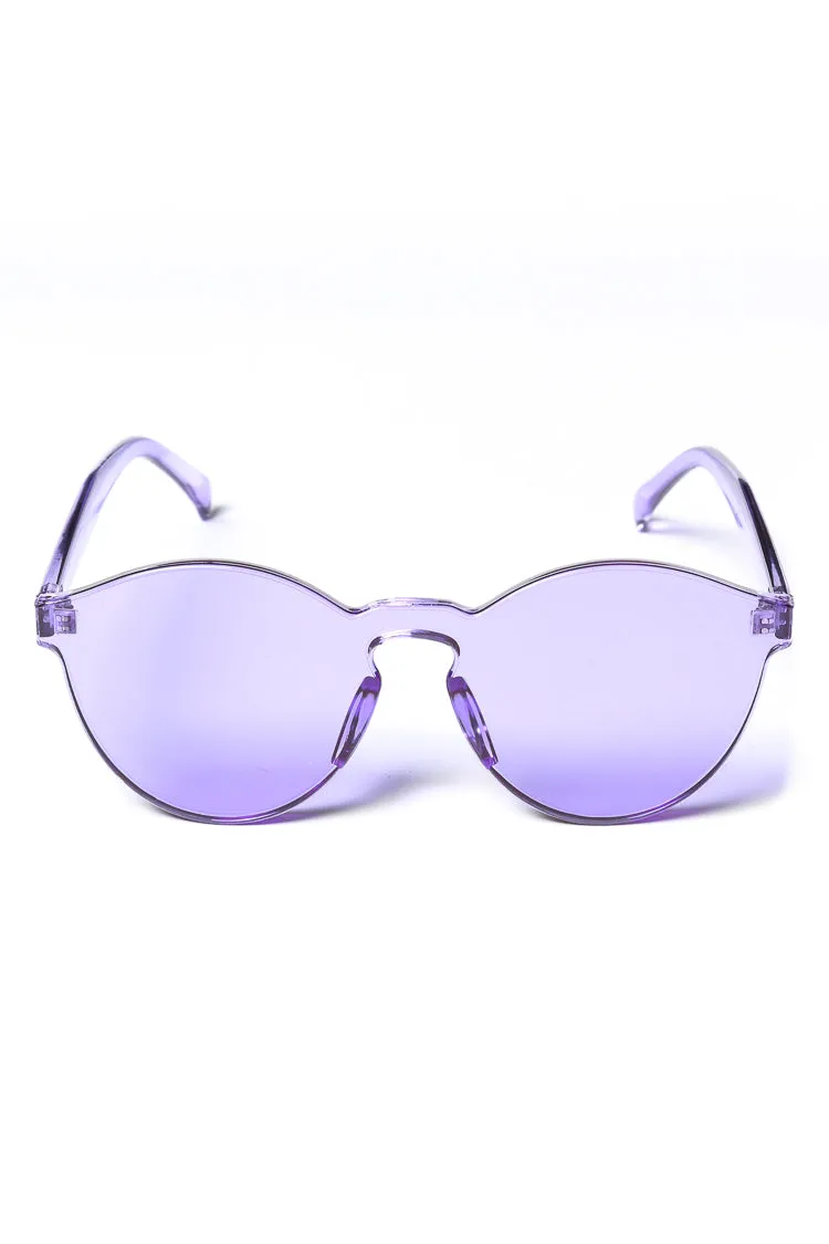 Yhf Los Angeles BLK Exclusive Sunglasses Purple
